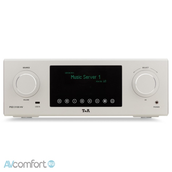 AVComfort, T+A PSD 3100 HV Silver