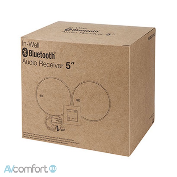 AVComfort, EISSOUND 52606 In-Wall Bluetooth 5" White
