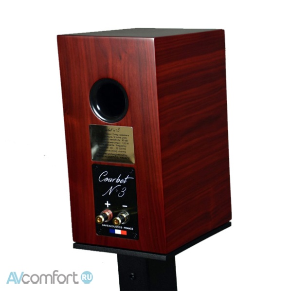 Davis Acoustics Courbet 3 Red Mahogany