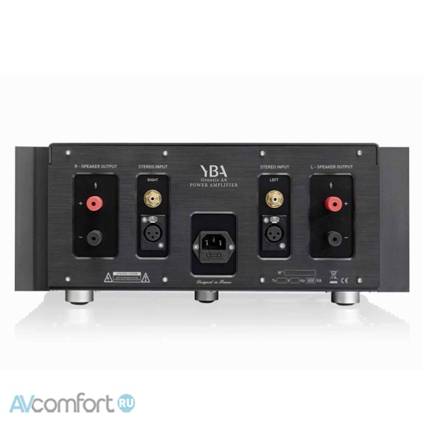 YBA Genesis A6 Black YBA Genesis A6 Black