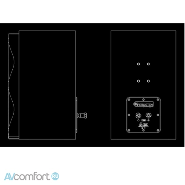 Perlisten Audio R4b White High Gloss