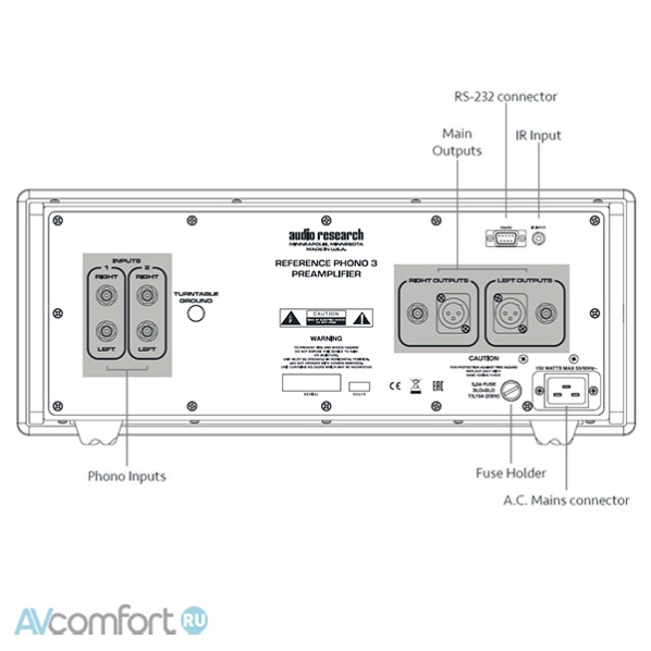Audio Research Reference PHONO 3 SE Black