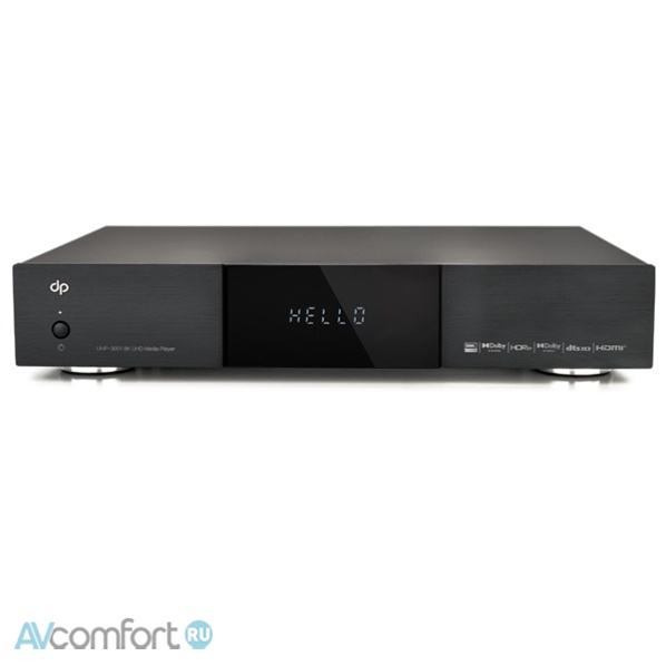 AVComfort, dorpo UHP-3001/2TB Black