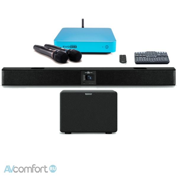 AVComfort, Evolution Evobox Classic с микрофонами и саундбаром Ocean