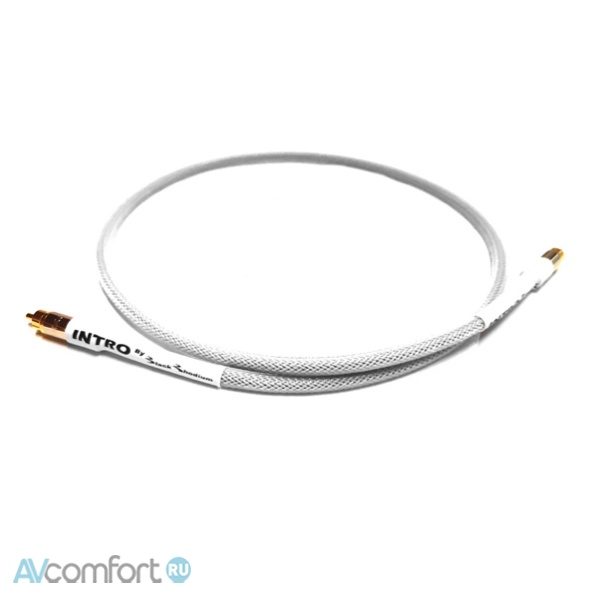 AVComfort, Black Rhodium Intro Digital RCA White 1,0 м