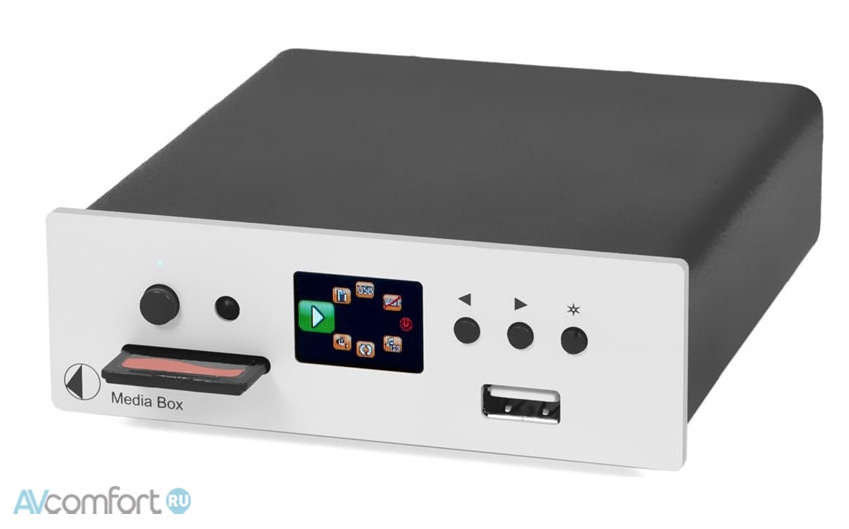 AVComfort, PRO-JECT Media Box S Silver