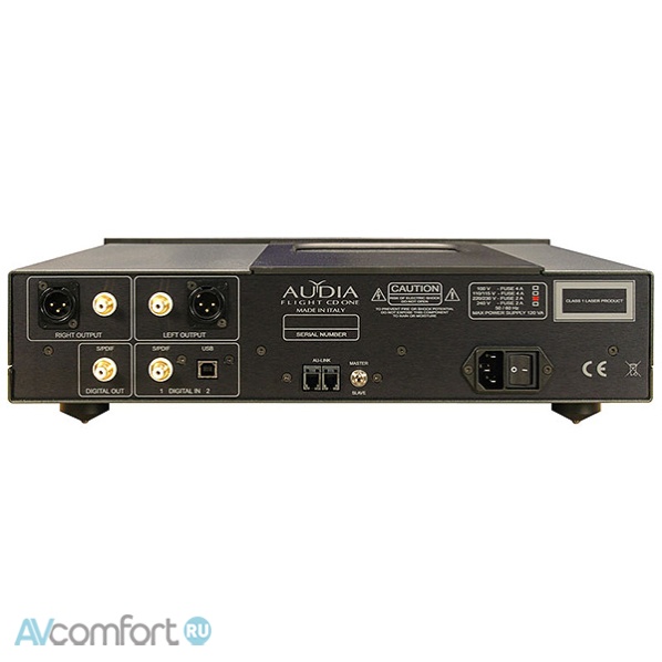 Audia Flight CD ONE M Silver