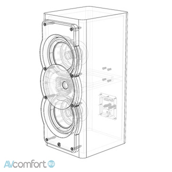 Perlisten Audio A3m Black Matte