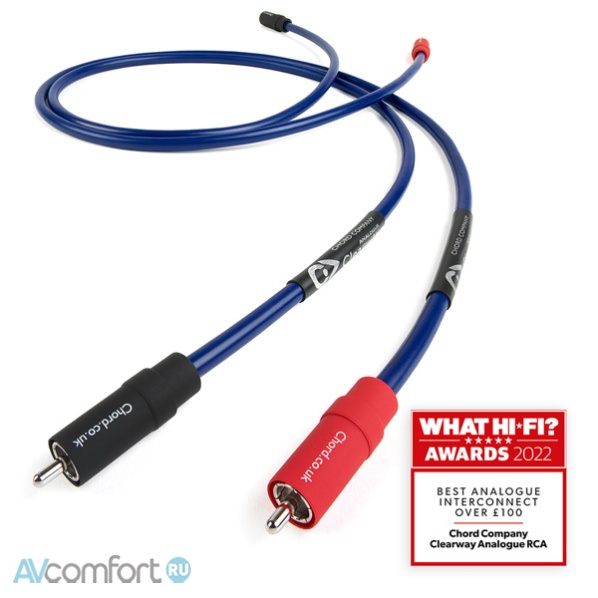 Chord Company Clearway Analogue RCA 1.0 m