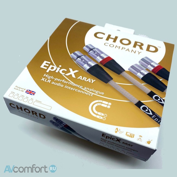 Chord Company Epic X Analogue XLR 3.5 m