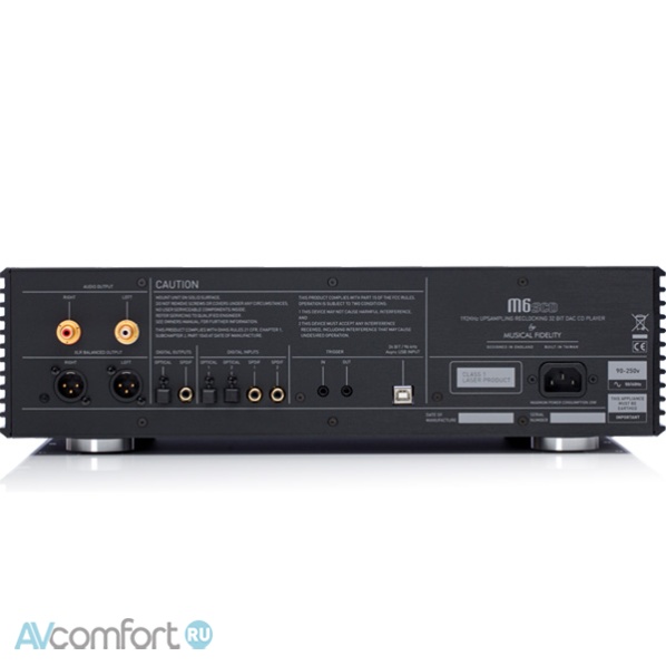 Musical Fidelity M6SCD Black Musical Fidelity M6SCD Black