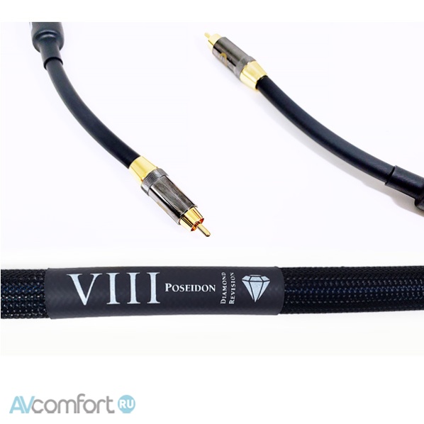 AVComfort, Purist Audio Design Poseidon Interconnect Diamond Revision RCA 1,0 m