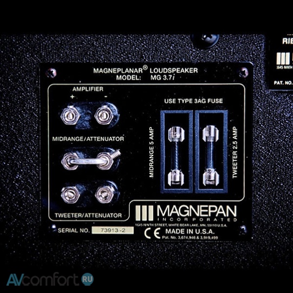 Magnepan 3.7i Black Wood Magnepan 3.7i Black Wood