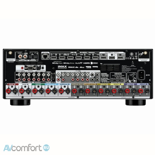 DENON AVC-X3800H Black