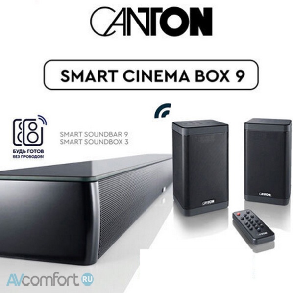 AVComfort, CANTON Smart Cinema Box 9 Black