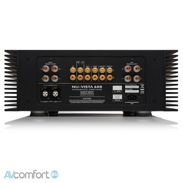 MUSICAL FIDELITY NU-Vista 600 Black