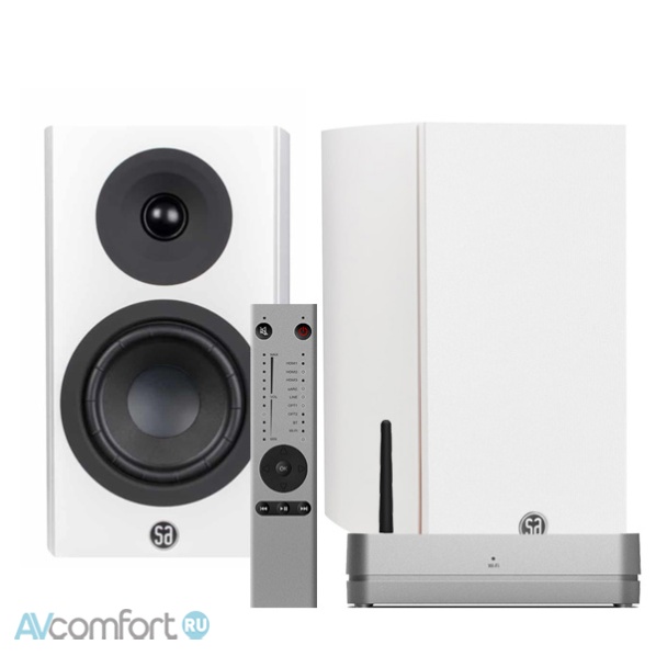 AVComfort, System Audio Legend 5.2 + Stereo Hub Silverback Satin White