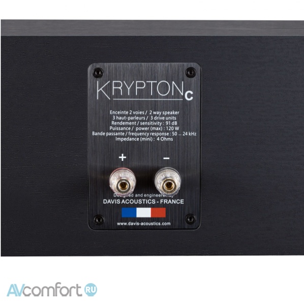 Davis Acoustics Krypton C Technik Black