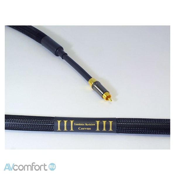 AVComfort, PURIST AUDIO DESIGN Corvus Interconnect Luminist Revision RCA 1,0 m
