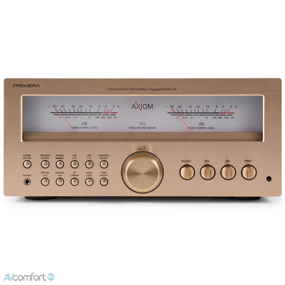 AVComfort, Premiera A5 Axiom Gold/White VU
