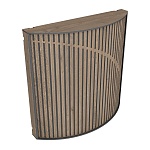 Vicoustic Cinema Round Ultra Fuser Brown Oak