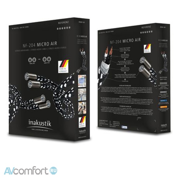 INAKUSTIK Referenz NF-204 Micro AIR, RCA, 1,5 m