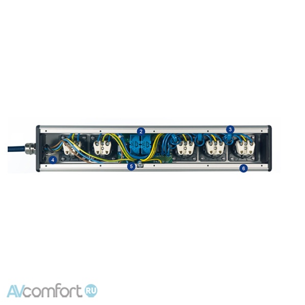 T+A Power Bar 2+5 HD Silver