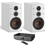 DALI Callisto 2 C + Sound Hub + BluOs NPM-2i White