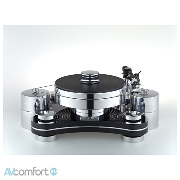 Transrotor Zet 3 Glossy White под тонарм Rega