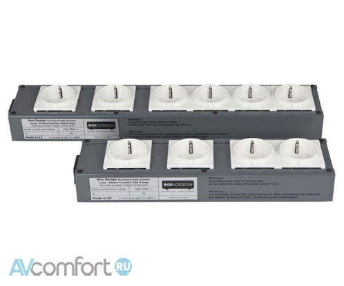 AVComfort, PRO-JECT Connect It Power 6Way 16A