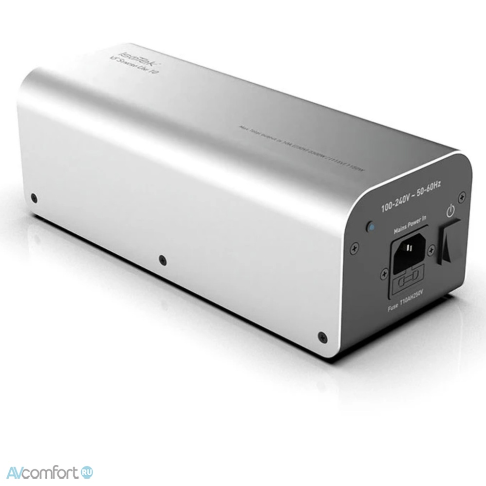 AVComfort, IsoTek V5 Syncro Uni 10 Active DC Blocking C13 Silver