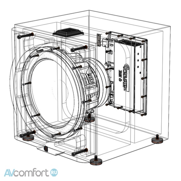 Perlisten Audio D15s Piano Black