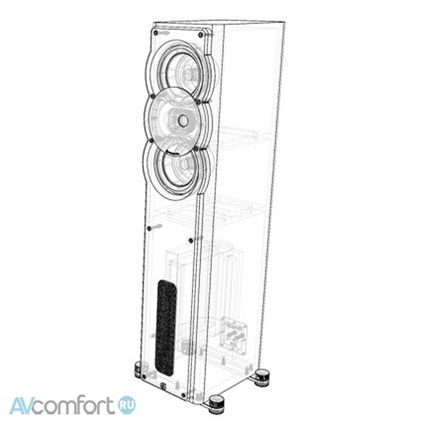 Perlisten Audio A3t Black Matte