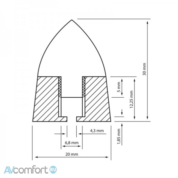 Dynavox Absorber Set Black (207657)