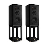 Wharfedale Super Linton (with stand) Black Oak