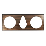 Sonus Faber Palladio PL-664 Horizontal (Wood panel + String Grille + Frame) Walnut