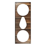 Sonus Faber Palladio PL-664 Vertical (Wood panel + String Grille + Frame) Walnut