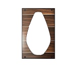 Sonus Faber Palladio PW-662 (Wood panel + String Grille + Frame) Walnut