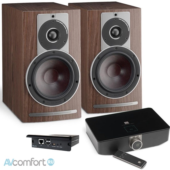 AVComfort, DALI Rubicon 2 C Walnut + Sound Hub + BluOs Module