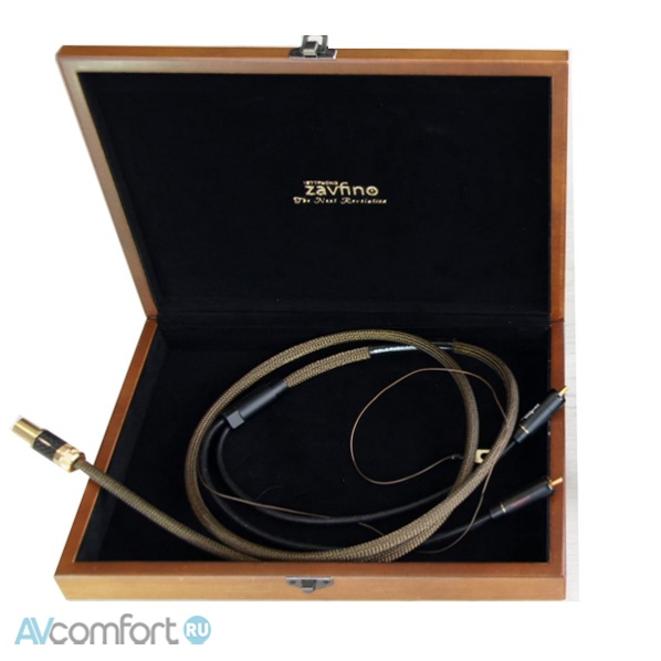 Zavfino Gold Rush Phono Cable Angle DIN-RCA 1,5 m
