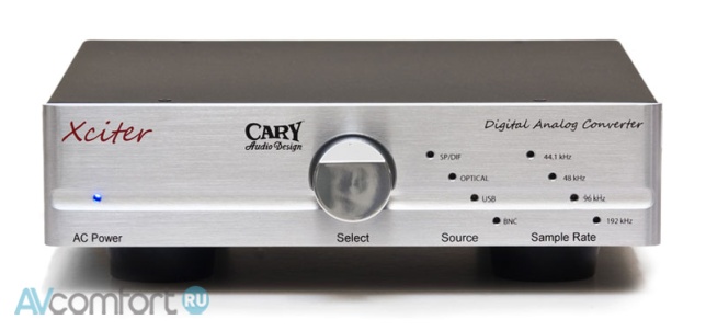 AVComfort, CARY AUDIO xCiter DAC Black