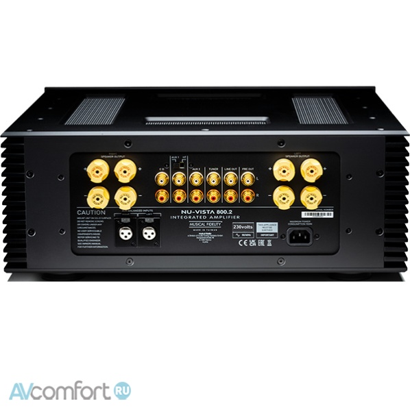 MUSICAL FIDELITY NU-Vista 800.2 Silver