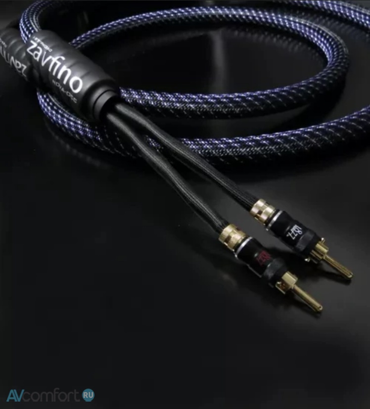 Zavfino Nova Speaker Cable Bi-wire Banana 2,5 m Zavfino Nova Speaker Cable Bi-wire Banana 2,5 m