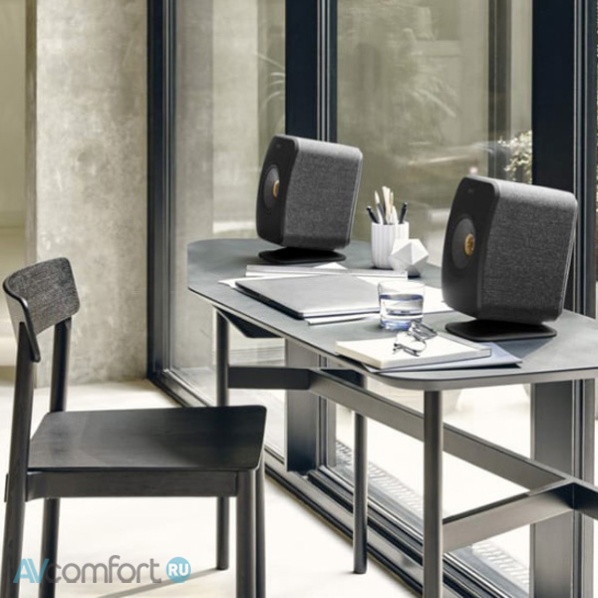 KEF LSXII Carbon Black