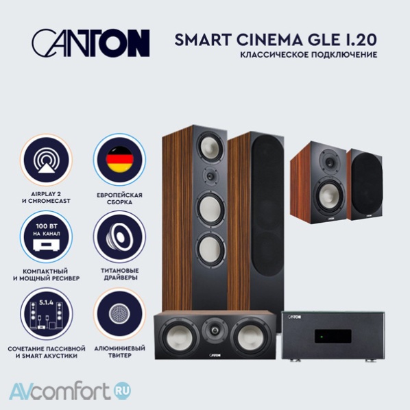 AVComfort, CANTON Smart Cinema GLE I.20 Makassar