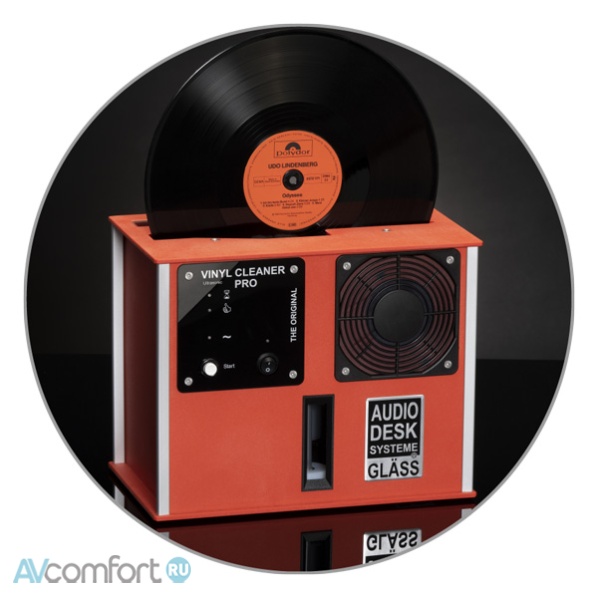 AVComfort, Audio Desk Systeme Vinyl Cleaner PRO X Red