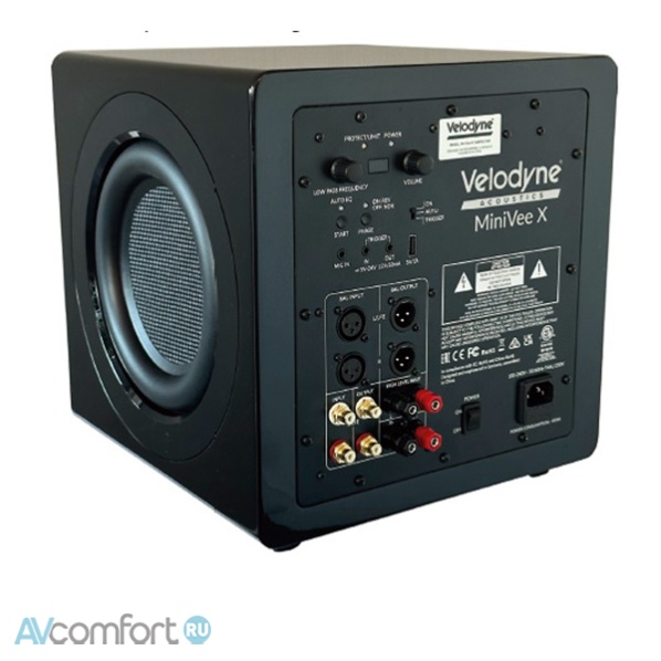 Velodyne MiniVee X Black