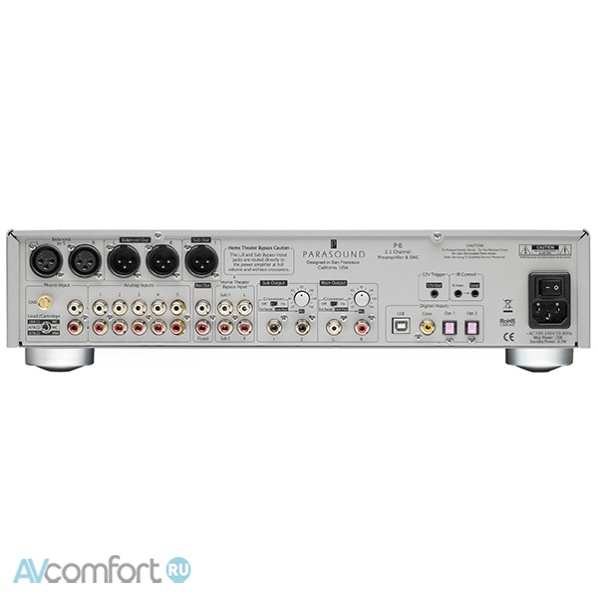 Parasound P6 Silver