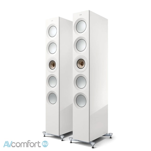 AVComfort, KEF Reference 5 Meta White Champagney