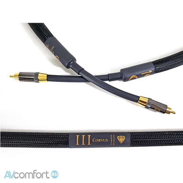 AVComfort, PURIST AUDIO DESIGN Corvus Interconnect Diamond Revision RCA 1,0 m